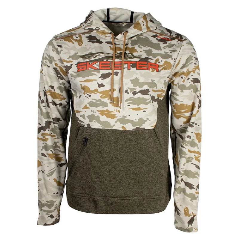 Cozy Layers Skeeter Simms Ghost Camo Stone CX Hoody