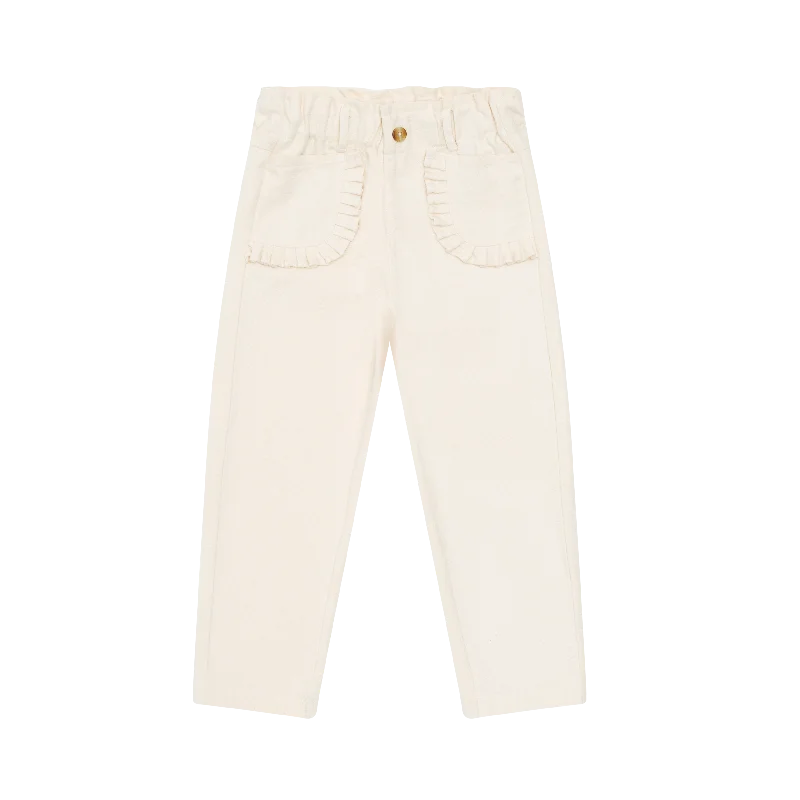 Fashion Elements Phien Trousers | Warm White