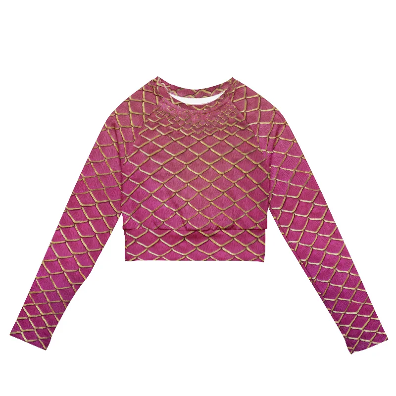 Youthful Malibu Recycled Cropped Rash Guard