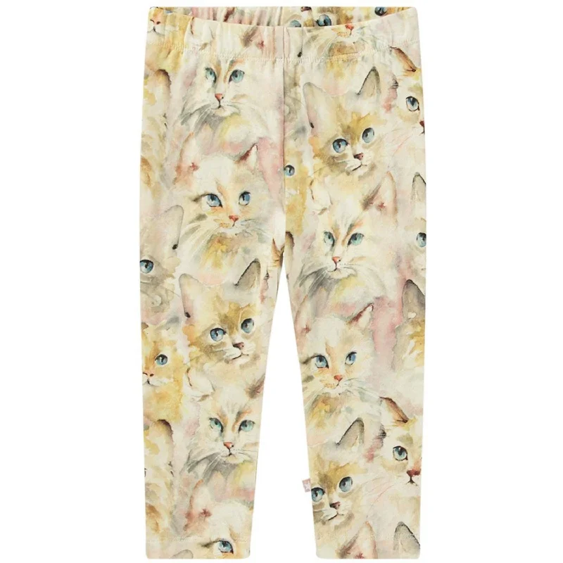 Diamond Series Molo Aquarelle Cats Stefanie Leggings