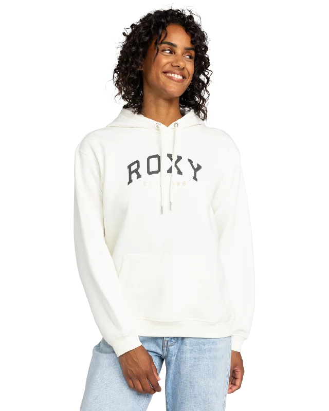 High-end Sense Surf Stoked Hoodie in Egret