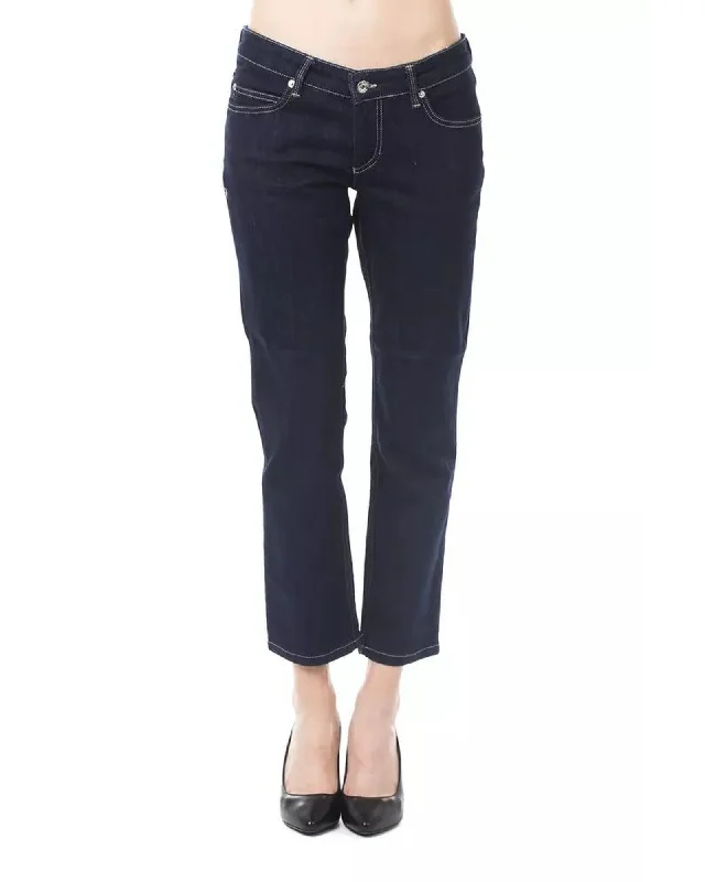 Trendy Wear Ungaro Fever Women's Blue Cotton Jeans & Pant - W34 US
