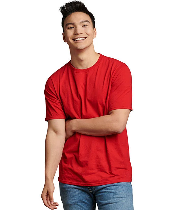 Quality Tailoring 64STTM - Russell Athletic Unisex Essential Performance T-Shirt | True Red