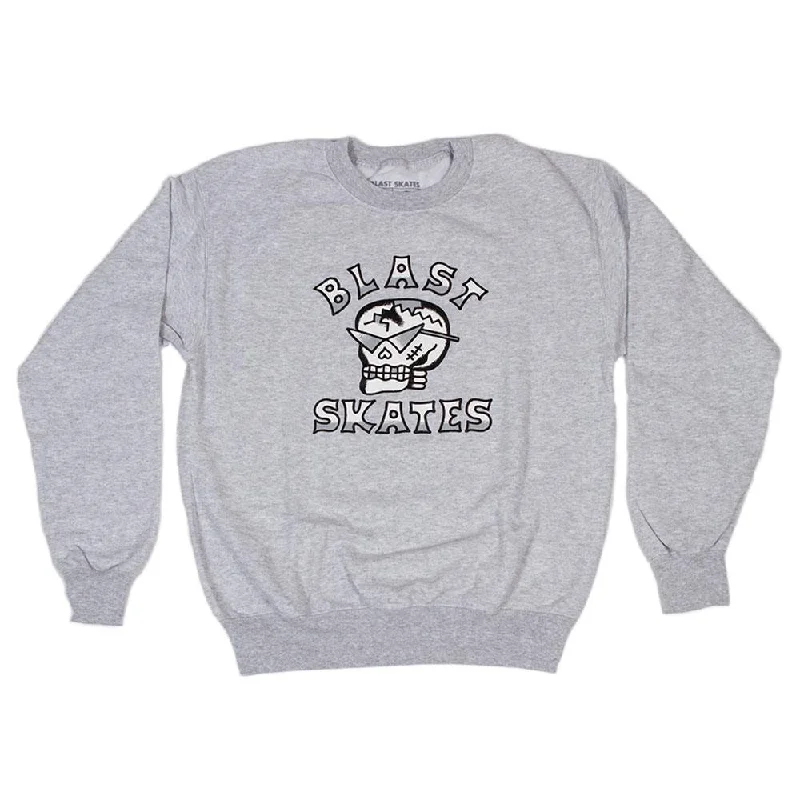 Comfortable Dresses Blast Pau Mascot Crew Sweat - Grey