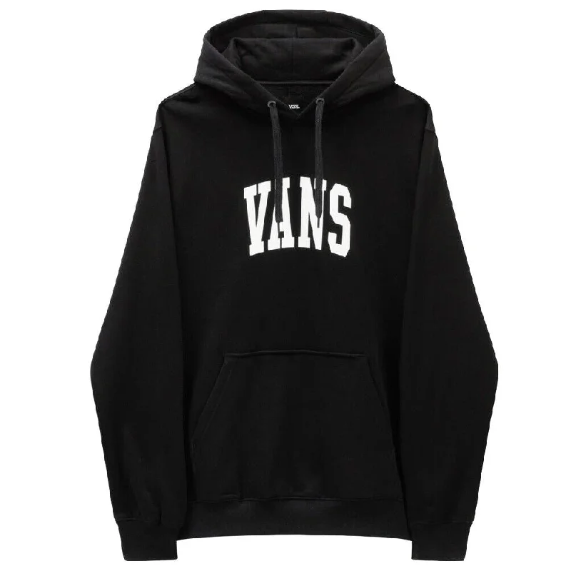 Soft And Comfortable Vans Arched Pullover Hoodie - Black