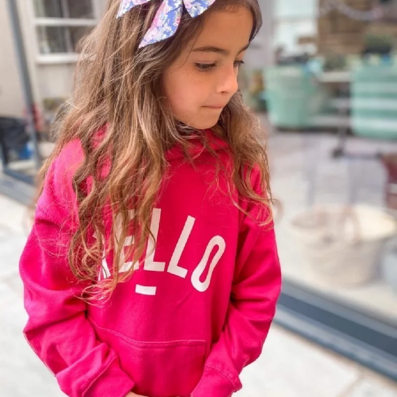French Style KID: Pink Punch Classic Hoodie