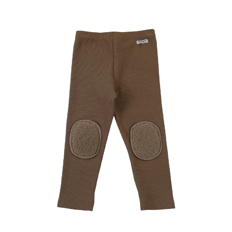 Cool Breeze At Night Keene Leggings | Dark Latte