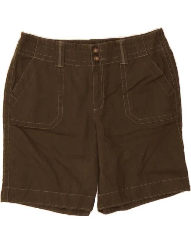 Trendy and versatile EDDIE BAUER Womens Chino Shorts US 12 Large W30  Green