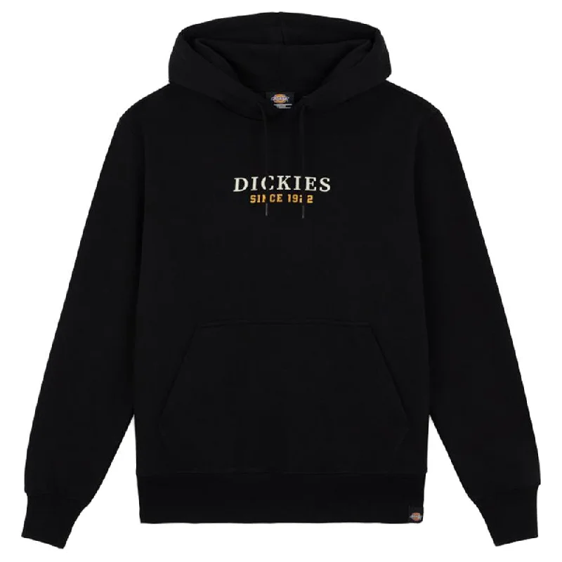 Street Fashion Style Dickies Park Hoodie - Black