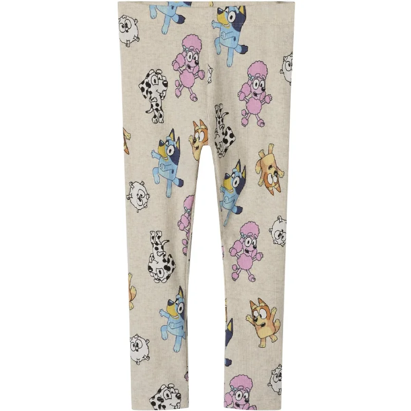 Stylish Ease Name It Peyote Melange Nina Bluey Leggings