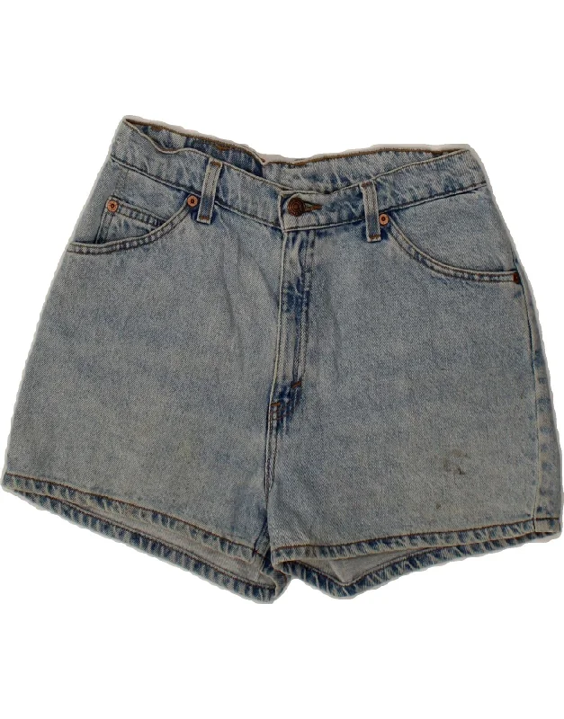 Fashion Must-have LEVI'S Womens Denim Shorts W28 Medium Blue