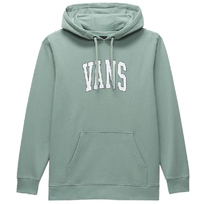 Street Vertical And Horizontal Design Vans Varsity Hoodie - Chinois Green