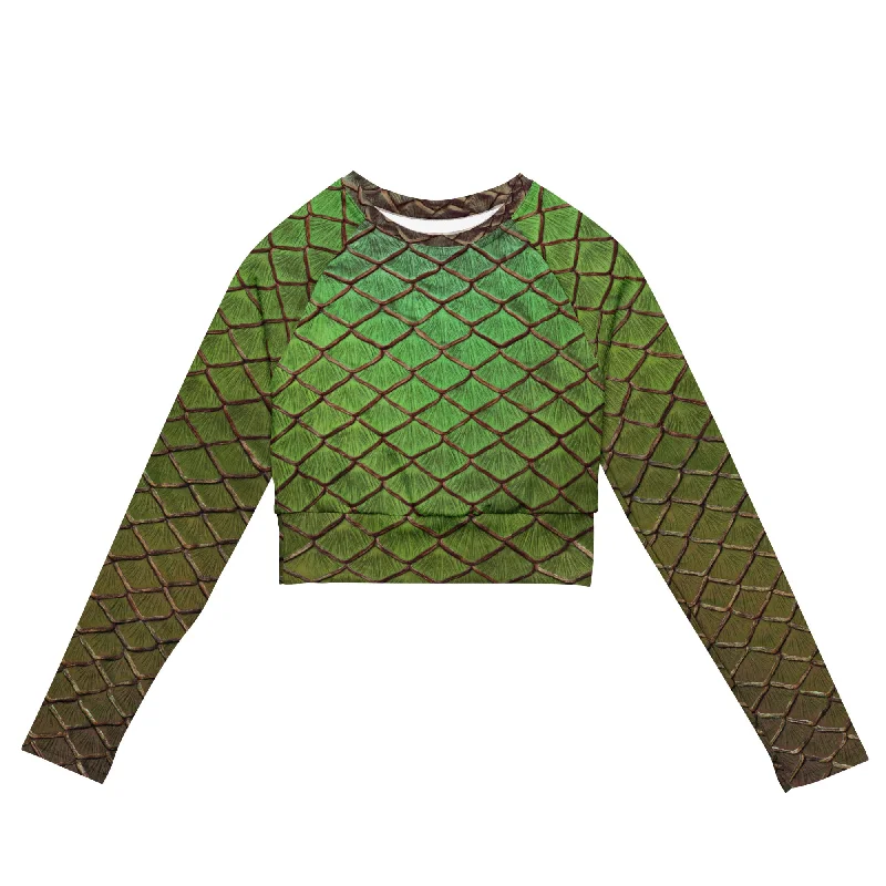 British casual Mirkwood Recycled Cropped Rash Guard