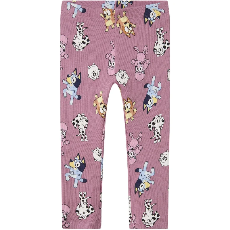 Fashion Design Name It Mauve Orchid Nina Bluey Leggings