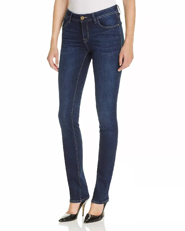 Warm And Comfortable Coco Curvy Straight Jean In Atlas