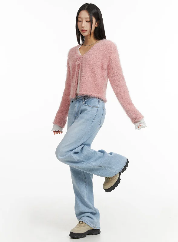 Sweet Girl Denim Straight Leg Jeans CJ408