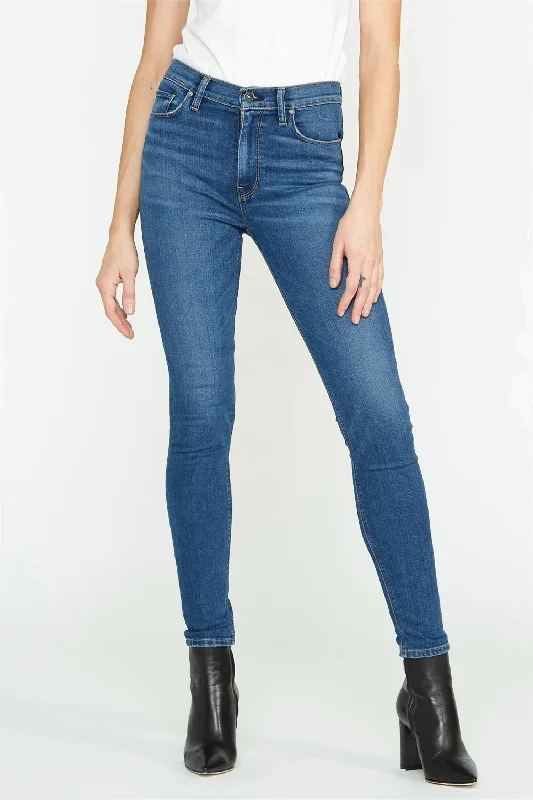 French Retro Barbara High Rise Jean In Excursion