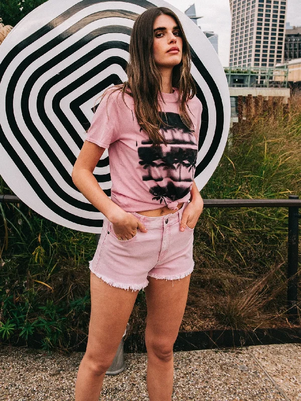 Casual Street Lock It Up Tee - Guava